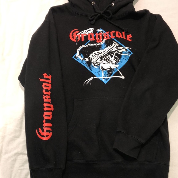 GRAYSCALE BAND MERCH HOODIE - Picture 3 of 4